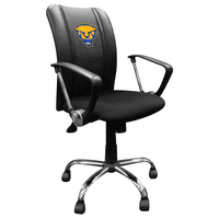 Pittsburgh Panthers alternatív logó görbe feladat szék cipzáras rendszerrel