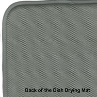 Nyári napraforgó piros-fehér Tricolor Basset Hound Dish szárító Mat