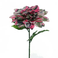 Teters virágos nyári kollekció 27 rózsaszín jumbo camo dahlia szár, darab
