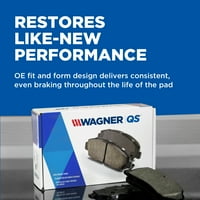 Wagner fék QuickStop zd kerámia tárcsafékbetét készlet illeszkedik válassza ki: - KIA STINGER, GENESIS G70
