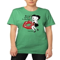 Betty Boop fúj csókok grafikus pólót