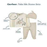 Gerber Baby Boys Take-Me-Home Set, 3 darab