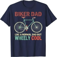 'M motoros Apa Apák napja Wheely Cooler kerékpár kerékpáros póló