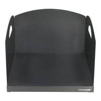 SteelMaster nagy targonca Inbo asztali tálca, egyszintű, 8, Fekete F264001H04