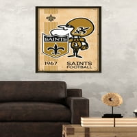 New Orleans Saints-Retro Logó Fali Poszter, 22.375 34