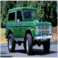 Bushwacker 20001-Ford kivágott sárvédő fáklya-első pár illik válasszon: 1966-1972,1974-FORD BRONCO