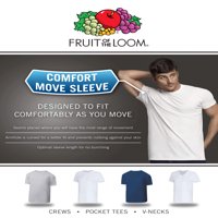 Fruit of the Loom Férfi Rövid ujjú válogatott Legénység pólók, csomag