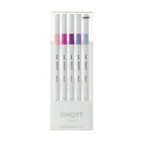 Uni EMOTT Fineliner Marker tollak, finom pont, virágos színek, Gróf