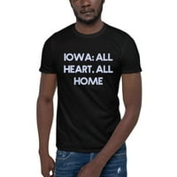 2XL Iowa: minden szív, minden otthoni Retro stílusú Rövid ujjú pamut póló meghatározatlan ajándékokkal