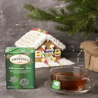 Twinings karácsonyi Tea fahéj és szegfűszeg fekete Tea táskák, Gróf doboz