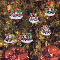 Ház dísz készlet Gyöngyös labda karácsonyi díszek kristályok csillárok horgokkal központi karácsonyfa medál dísz boldog
