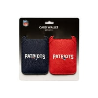 Littlearth NFL New England Patriots kártya pénztárca, 2-csomag