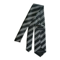Fekete és szürke csíkos nyak nyakkendő