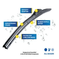 Goodyear Assurance Weatherready + Repelma víztisztító szélvédő ablaktörlő penge - 14