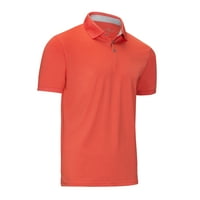 Mio Marino Golf pólók férfiaknak-normál illeszkedésű, Gyorsan száradó férfi atlétikai ingek