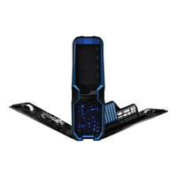 Raidma Blackstorm - Torony - AT - Nincs tápegység - Fekete Kék - USB Audio E -Sata