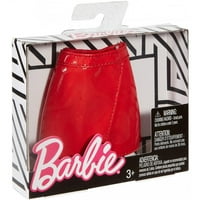 Barbie Baba Alja Divat Csomag, Piros Fau Bőr Szoknya