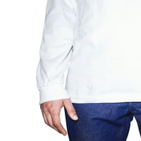 American Apparel Unise férfiak és női finom mez legénység hosszú ujjú póló, S-2XL méretű