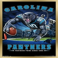 Carolina Panthers - End Zone Wall Poster, 14.725 22.375