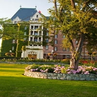 Brit Columbia, Victoria, Empress Hotel Gardens Poszter Nyomtatás Terry Eggers