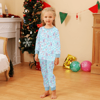 Gyerekek pizsama szett hableány divat gyakorlati élénk Design Hosszú ujjú hálóing kisfiúk Lányok gyermek otthon