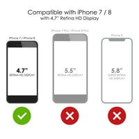 DistinctInk tok iPhone SE-hez-egyedi Ultra vékony vékony, kemény fekete műanyag burkolat-nem értek egyet. - Ruth Bader