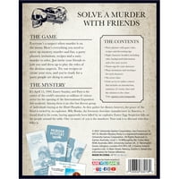 Murder Mystery Party: halál csokoládéval, felnőtt játékosok számára