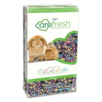 CareFRESH természetes puha papír szál, kis kisállat ágynemű, konfetti, 23L