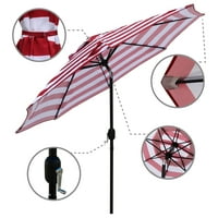 ABBLE CRANK és DILT 9 'Market esernyő