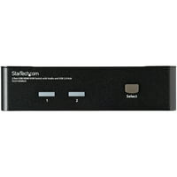 StarTech 2-portos USB HDMI KVM kapcsoló audióval és USB 2-vel. Hub