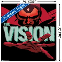 Marvel Comics-Vision-Vision Fali Poszter, 14.725 22.375