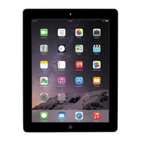 Restaured Apple iPad 9.7 Tablet, 2012, 32 GB, csak Wi-Fi, fekete