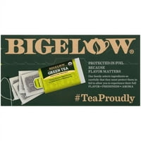 Bigelow Bio Zöld Tea, Teazsákok, Ct
