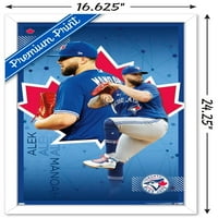 Toronto Blue Jays - Alek Manoah fali poszter, 14.725 22.375 keretes