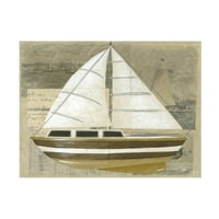 Chariklia Zarris 'Tour by Boat I' Canvas Art