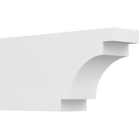 Ekena Millwork 3 W 6 H 12 L Standard mediterrán építészeti minőségű PVC szarufa farok