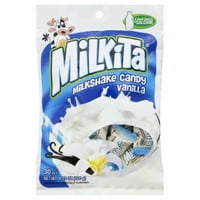 Milkita Milk Shake Vanília Cukorka, 4. oz., Ct