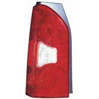 Új CAPA tanúsított Standard csere vezetőoldali hátsó lámpa szerelvény, illik 2005-Nissan Xterra