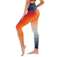 Wenini jóga nadrág nőknek nyári nyomtatás hosszú nadrág Bohém Divat Alkalmi Magas derék Laza egyenes hosszú nadrág