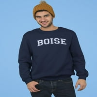 Boise Text Férfi pulóver, férfi 5x-nagy