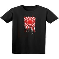 Grunge Japán zászló póló férfiak-kép: Shutterstock, férfi XX-nagy