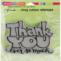 Stampendous Cling bélyeg -nagy köszönet