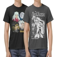 Inuyasha férfi és nagy férfi Marvel grafikus pólók, 2-csomag, méret S-3XL, férfi anime pólók