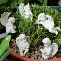 [CLEARANCE eladó] kis angyal dísz készlet cserepes növények pázsit aranyos kis angyal Plugin