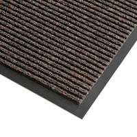Calloway Mills fenséges rács beltéri kültéri vinil által támogatott kereskedelmi szőnyeg, csokoládé 3 '6'