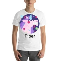 Meghatározatlan Ajándékok 2XL Piper Party egyszarvú Rövid ujjú pamut póló