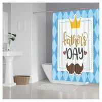Zuhanyfüggöny Apa férfi férje születésnapját, Boldog Apák napja zuhanyfüggöny fürdőszoba függöny, Apák napja ajándékok,