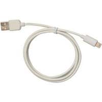 Chargeit 70029-PG 8-PIN USB MFI Lightning Cable, 10 ', fehér