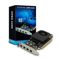 Sapphire videokártya 32255-00-20g GPRO 4GB GDDR 128bit PCI Express 4xminidisplayport Kiskereskedelem