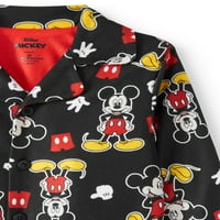 Mickey Mouse Baby Baby kisgyermek fiú kabát stílusú pizsama, szett